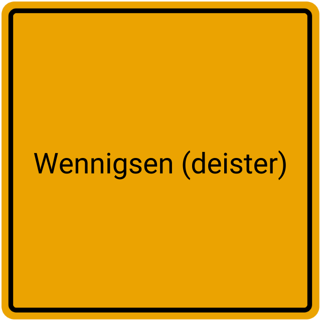 Meldebestätigung Wennigsen (Deister)